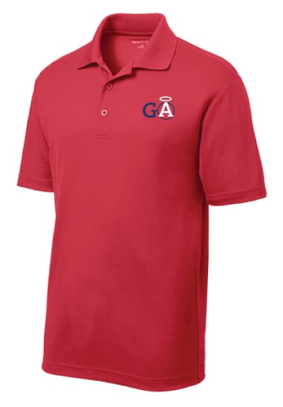 GA Uniform Polo, ADULT - Red (ST640)